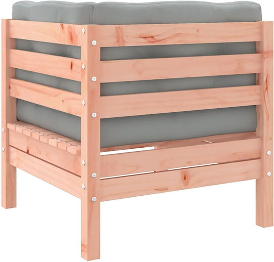Garten- und Outdoor-Möbelsets Wohnzimmer Typsatz 9 Stück Grau mit Kissen