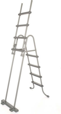 Bestway Pool Ladder made of Plastic with Length 4cm Gray