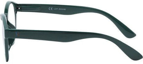 Apel Visual Care 3013 Green Presbyopia Glasses Green Magnetic Clip On Sunglasses & Case +2.50 1 Piece