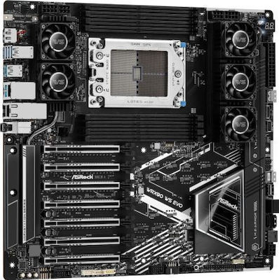 ASRock WRX90 WS Evo Motherboard SSI EEB with AMD TR5 Socket