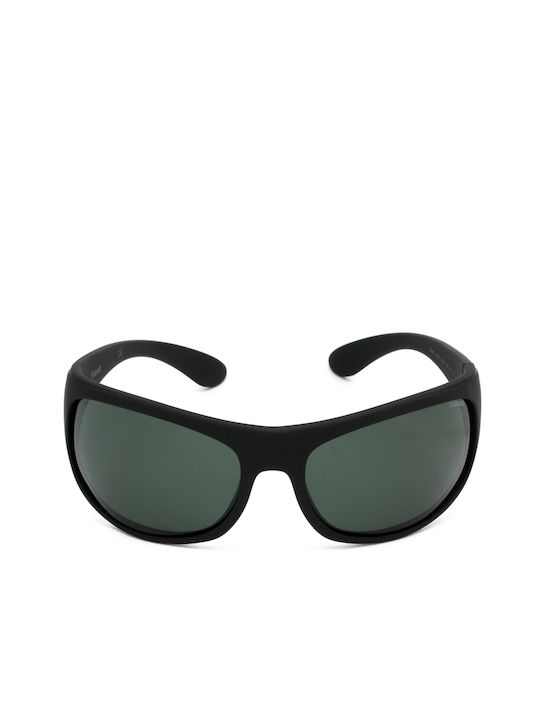 Polaroid Men's Sunglasses with Black Plastic Frame and Green Lens PLD7886 9CA/RC