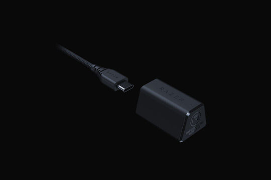 Razer DeathAdder V3 Pro + Hyperpolling Wireless Dongle Mouse De Gaming Wireless 30000 DPI Negru