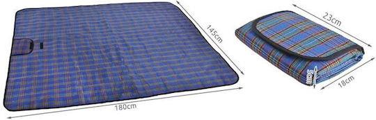 Pătură 180x180cm în culoarea Albastru