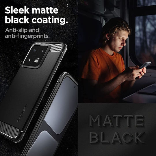 Matte Back Cover Σιλικόνης 2mm Μαύρο (Xiaomi 13 Pro)