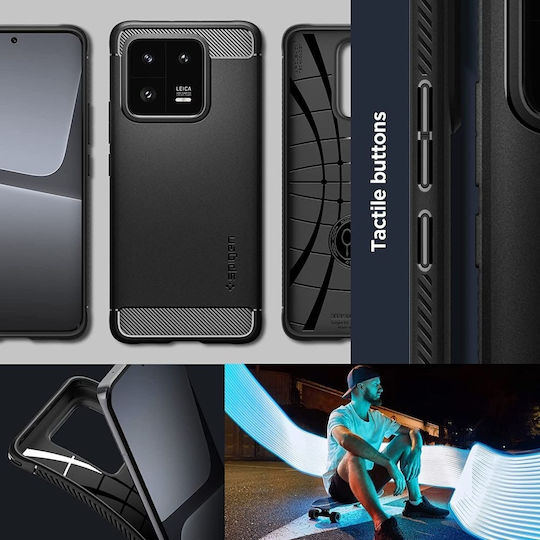 Matte Back Cover Σιλικόνης 2mm Μαύρο (Xiaomi 13 Pro)