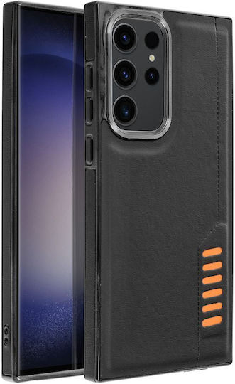 Milano Nets Back Cover Σιλικόνης Μαύρο (Galaxy S22 Ultra 5G)