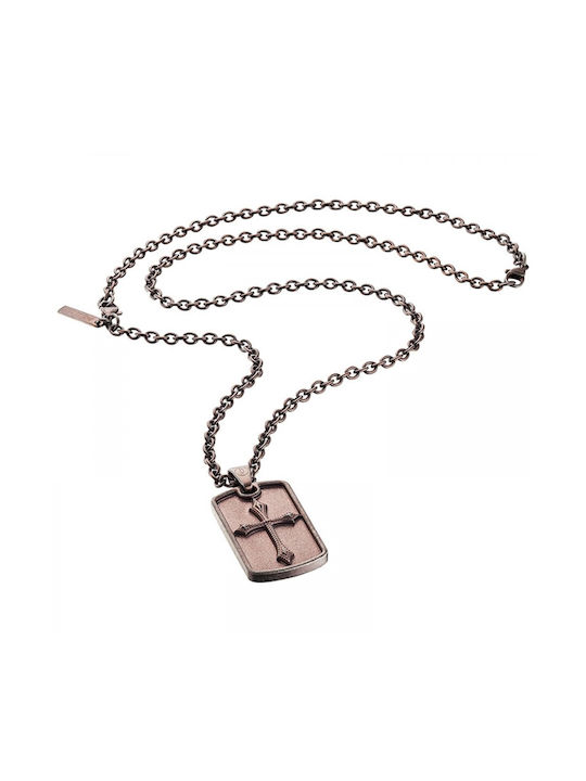 Men's necklace Police S14ajh02p 50 Cm