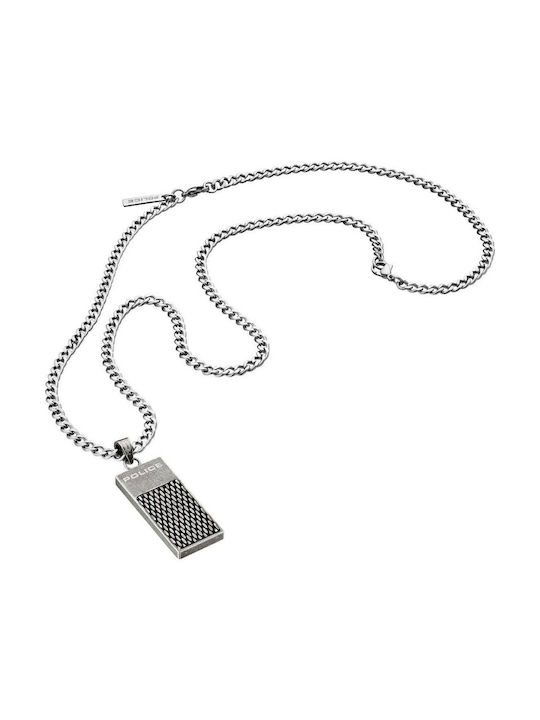 Men's Necklace Police S14afg01p 50 Cm