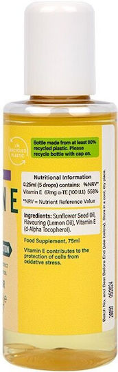 Holland & Barrett Vitamin E Holland & Barrett Vitamin E Lemon Oil 75ml