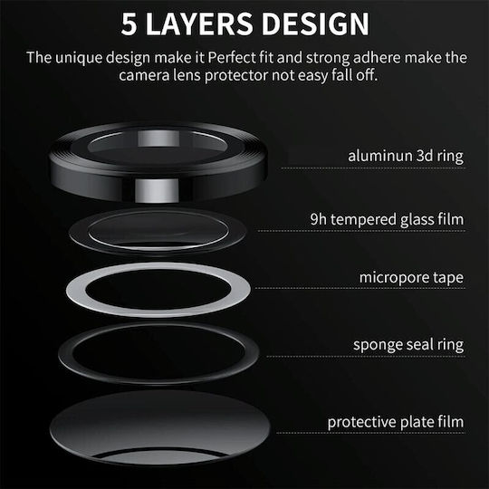 5g Αντιχαρακτικό Γυαλί 9h Προστασία Κάμερας Tempered Glass για το Galaxy Z Flip5