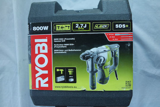 Ryobi Κρουστικό Σκαπτικό Πιστολέτο Ρεύματος 800W με Υποδοχή SDS Plus 5133002517