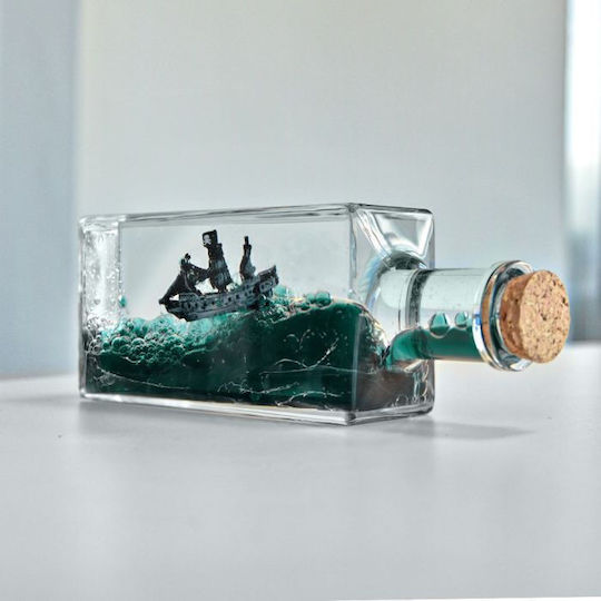 Mikamax Dekoratives Startseite aus Kunststoff 17x4.2x6.2cm 1Stück