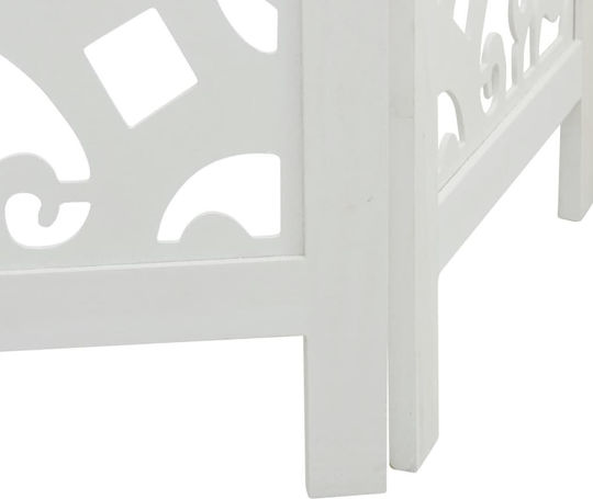 vidaXL Διακοσμητικό Παραβάν Ξύλινο με 5 Φύλλα 175x160cm