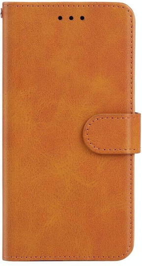Wallet Δερμάτινο Καφέ (TCL 50 SE)