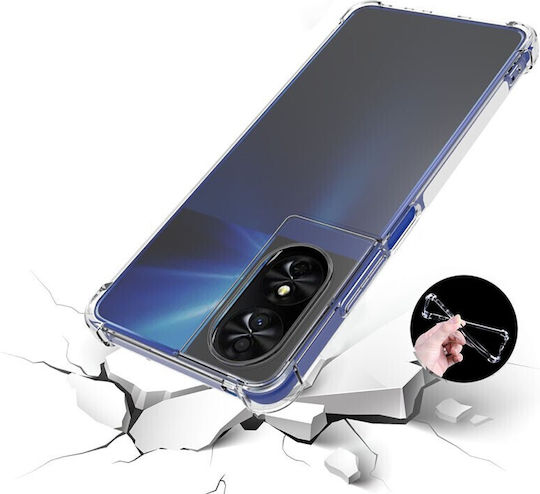 Umschlag Rückseite Silikon Transparent (TCL 50 SE - German) 660191336A