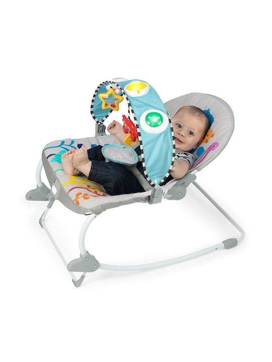 Baby Einstein Ηλεκτρικό Relax Μωρού Kick to It Opus με Μουσική και Δόνηση Πολύχρωμο για Παιδί έως 18kg