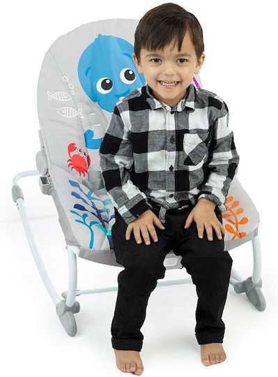 Baby Einstein Ηλεκτρικό Relax Μωρού Kick to It Opus με Μουσική και Δόνηση Πολύχρωμο για Παιδί έως 18kg