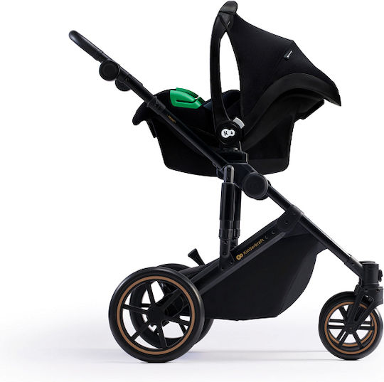 Kinderkraft Prime 2 Ρυθμιζόμενο Καρότσι 3 σε 1 Kατάλληλο για Nεογέννητο Dark Green 12kg