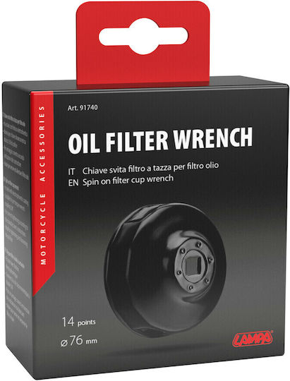 Lampa Oil Filter Cup 76mm
