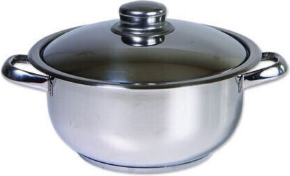 Zilan Tiefer Edelstahl-Topf 14Es / 32cm