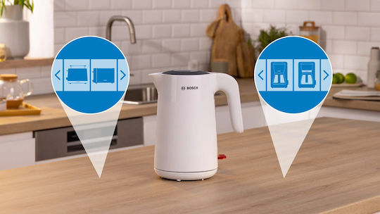 Bosch Mymoment Електрическа Кана 1.7л 2400W Бял