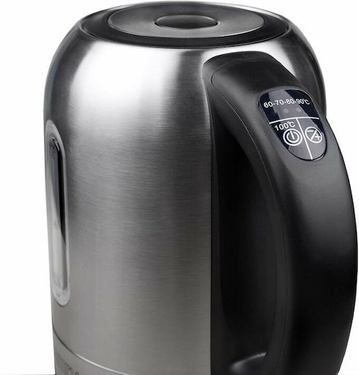 Adler CR 1253 Βραστήρας 1.7lt 2200W Ασημί