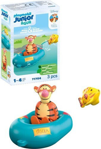 Playmobil Junior Inflatable Boat Tiger for 1-4 years old