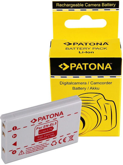 Patona Camera Battery PT1037 0333 Lithium Ion (Li-Ion)