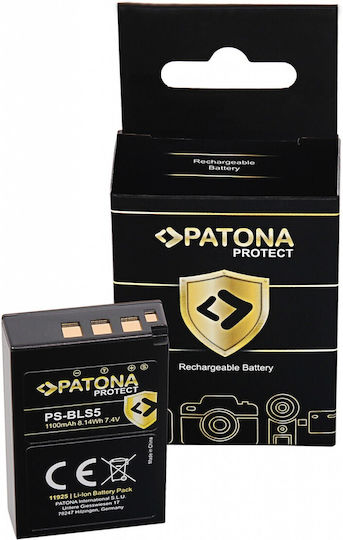Patona Camera Battery Bls5 E-p3 E-pl2 Pen E-pl3 0874 Lithium Ion (Li-Ion)