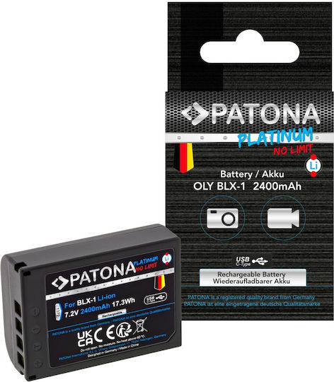 Patona Camera Battery For Olympus Om-1 Om1 Blx-1 Blx1 1126