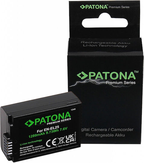 Patona Μπαταρία Φωτογραφικής Μηχανής Z30 Z50 Z Fc 0998 1280mAh Συμβατή με Nikon