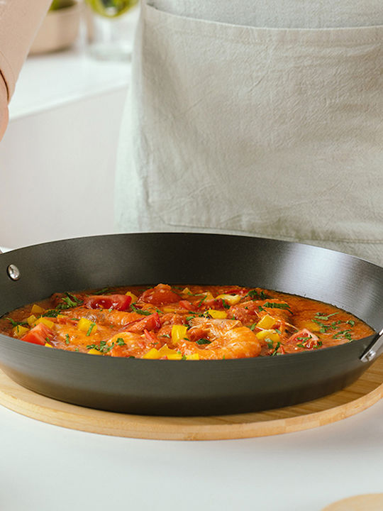 Nava Cantonese Saganaki din Aluminiu 30cm