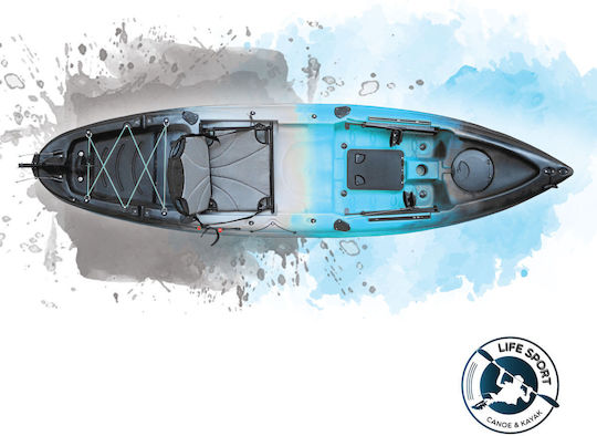 Life Sport Gran VK-17 Kayak din plastic Geantă de plajă 1 persoană Albastru 1 adult + 1 copil
