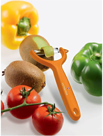 Victorinox Micro Serrated cu Lamă Julienne din Plastic Orange