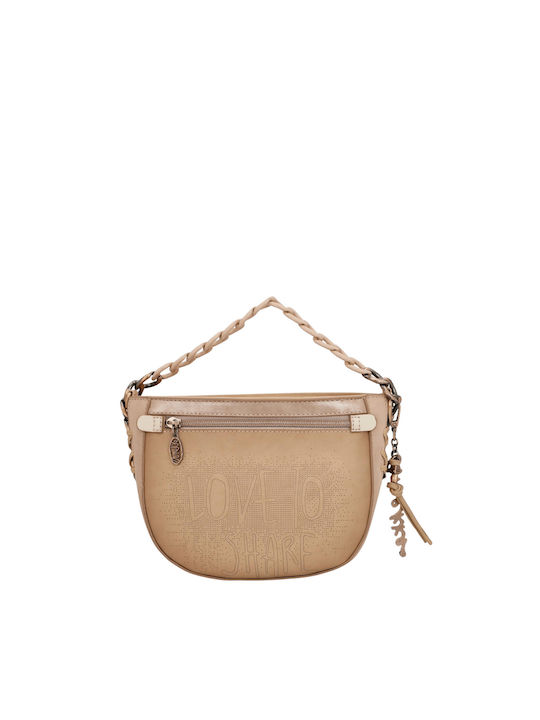 Anekke Damen Tasche Schulter Beige