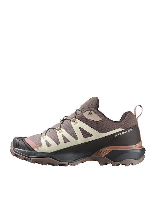 Salomon X Ultra 360 Γυναικεία Ορειβατικά Παπούτσια Καφέ