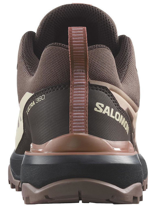 Salomon X Ultra 360 Γυναικεία Ορειβατικά Παπούτσια Καφέ