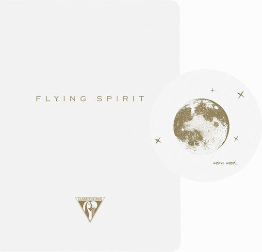 Rhodia Flying Spirit Тетрадка A5 На райета Бял