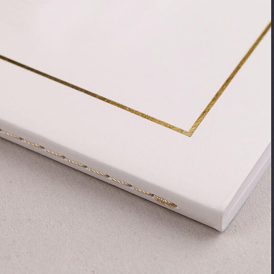 Rhodia Carnet A4 cu Pagini Albe Auriu