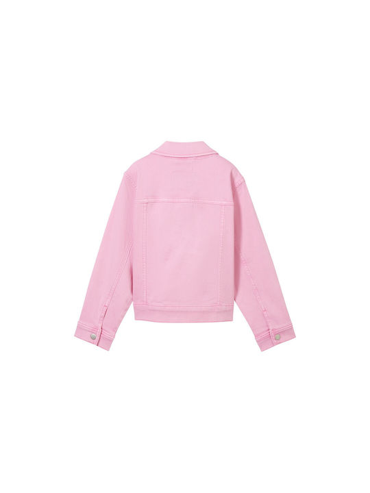 Tom Tailor Kinderjeansjacke Pink