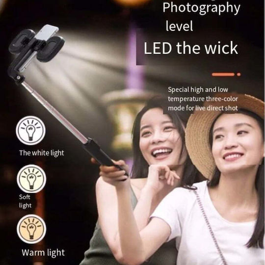 P40S-F Ring Light 7.8cm With Desktop Tripod and Mobile Phone Holder