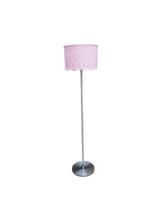 Oxygen Stehlampe mit Fassung für Lampe E27 Rosa