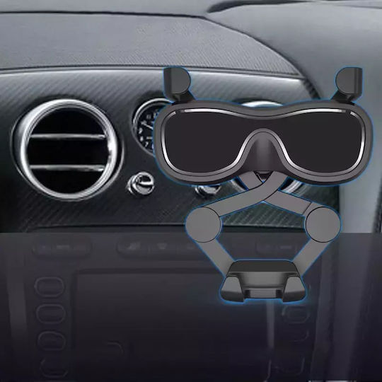 Hurtel Car Mobile Mount with Adjustable Hooks Silver