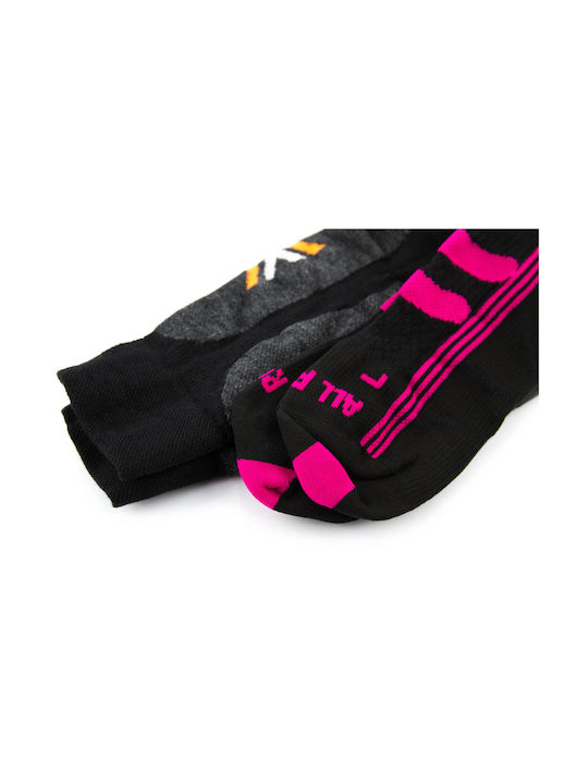 X-Socks Γυναικείες Κάλτσες Σκι & Snowboard Γκρι 1 Ζεύγος