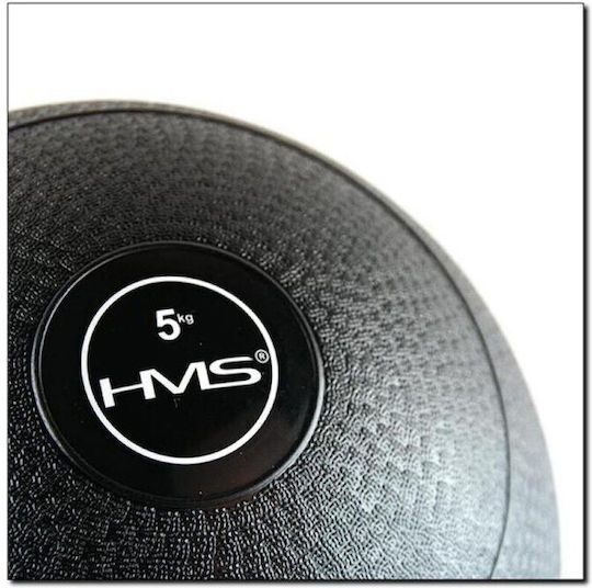 HMS Μπάλα Slam 5kg σε Μαύρο Χρώμα