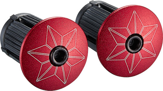 Supacaz Super Sticky Kush Star Bicycle Handlebar Tape Red