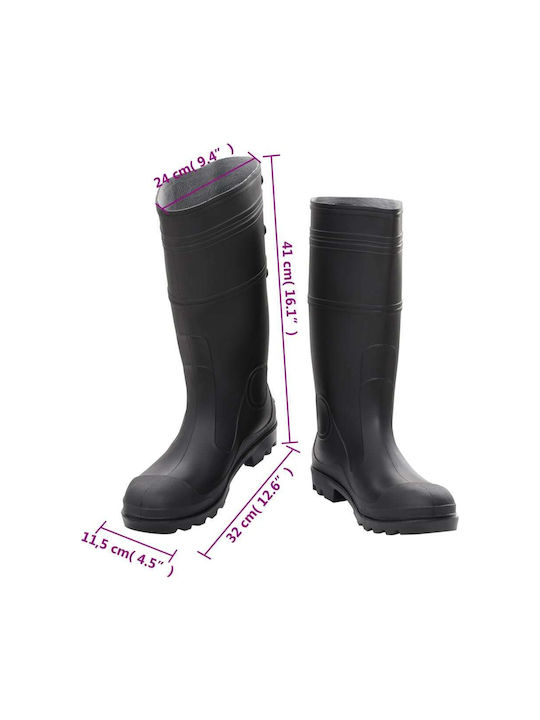 vidaXL Rutschfest Arbeitssicherheitsstiefel Schwarz