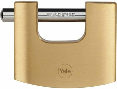 Yale Bronze Padlock Monoblock with Key 70mm 1pcs