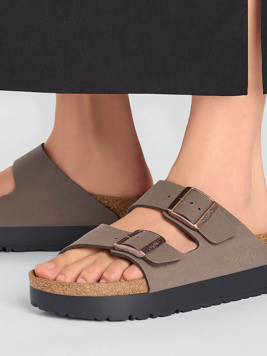Arizona Γυναικεία Σανδάλια Mocca Narrow Fit