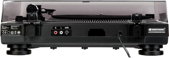 Omnitronic BD-1320 Πικάπ με Belt Drive Μαύρο